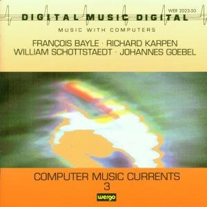 Cover for Computer Music Currents 3 / Var (CD) (1989)