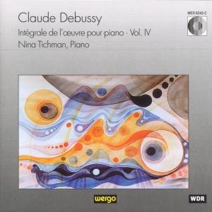 Cover for Debussy / Tichman · Works for Piano 4 (CD) (1995)