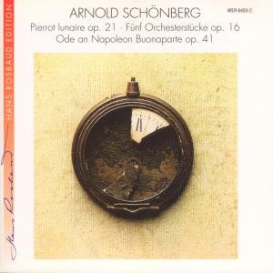 Schoenberg: Pierrot Lunaire - 5 Pieces Op.16 - Rosbaud,hans / Swf-sinfonieorchester - Música - WERGO - 4010228640328 - 1 de septiembre de 1993