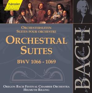 Orchestral Suites Bwv 1066-1069 132 - Bach / Rilling - Muziek - hänssler CLASSIC - 4010276016328 - 29 februari 2000