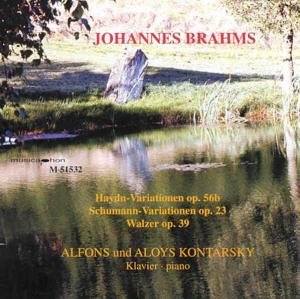 Cover for Brahms / Kontarsky · Variations-opp (CD) (2003)