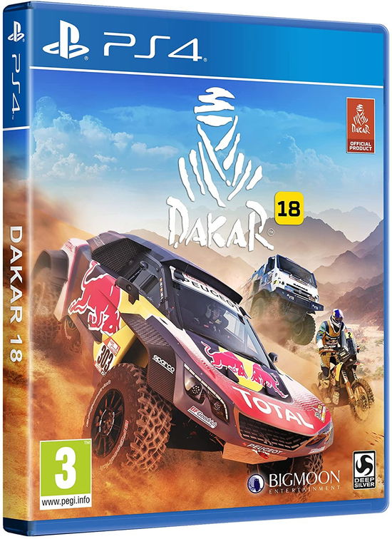 Cover for Deep Silver · Dakar 18 (PS4)