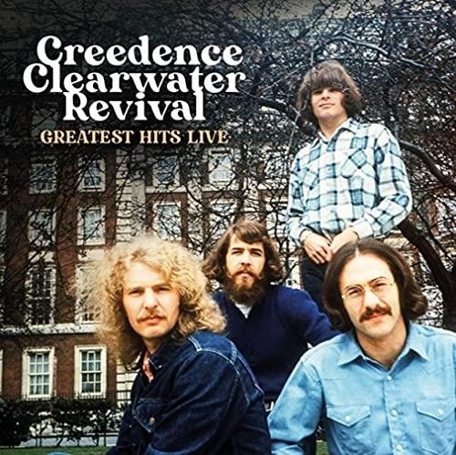 Cover for Creedence Clearwater Revival · Greatest Hits...Live (LP)