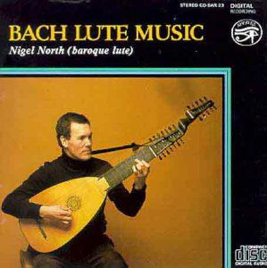Cover for Bach,j.s. / North,nigel · Bach Lute Music (CD) (2011)
