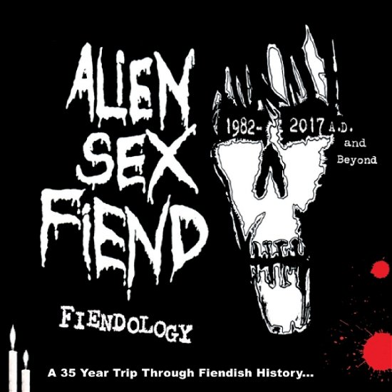 Cover for Alien Sex Fiend · Fiendology - A 35 Year Trip Through Fiendish History: 198202017 Ad And Beyond (CD) (2017)