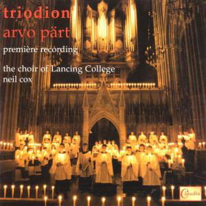 Triodion - Arvo Pärt - Muziek - CLAUDIO - 5016198494328 - 4 januari 2005