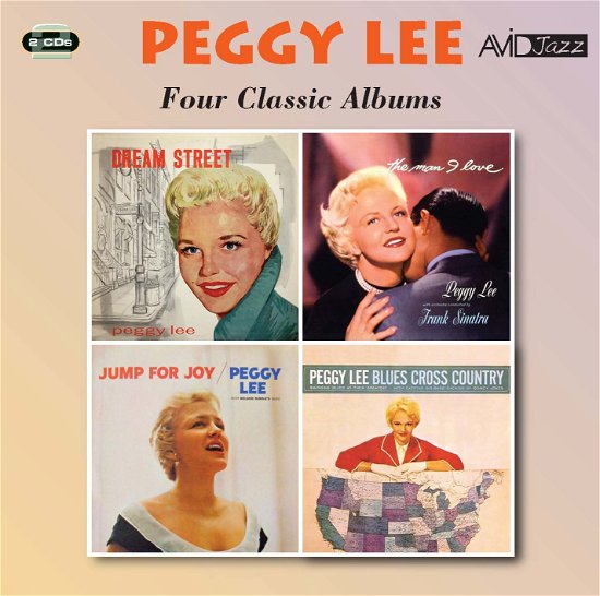 Four Classic Albums (Dream Street / The Man I Love / Jump For Joy / Blues Cross Country) - Peggy Lee - Musik - AVID - 5022810722328 - 6 april 2018