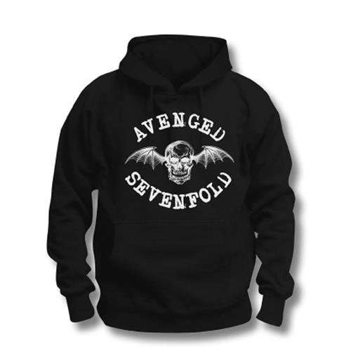 Cover for Avenged Sevenfold · Avenged Sevenfold Unisex Pullover Hoodie: Logo (Hoodie) [size S] [Black - Unisex edition] (2015)