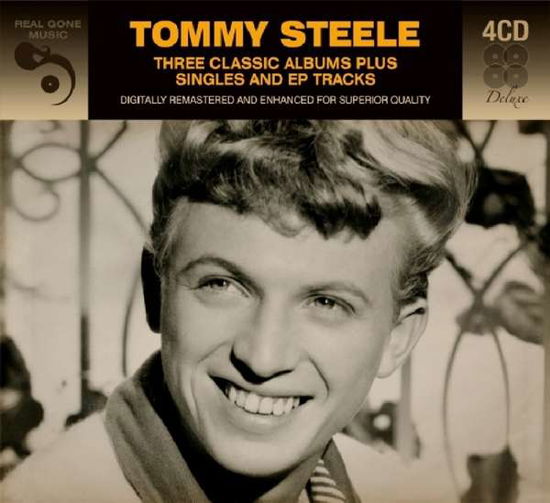 Three Classic Albums - Tommy Steele - Muzyka - REAL GONE MUSIC DELUXE - 5036408188328 - 1 kwietnia 2022