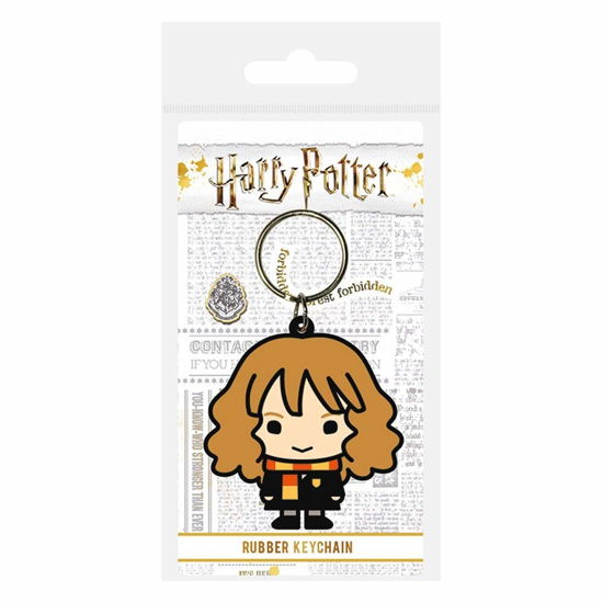 HARRY POTTER - Rubber Keychain - Hermione Chibi - Harry Potter: Pyramid - Merchandise -  - 5050293388328 - 26. november 2019