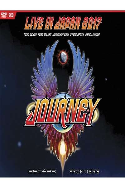Cover for Journey · Escape &amp; Frontiers Live In Japan (CD/DVD) (2019)