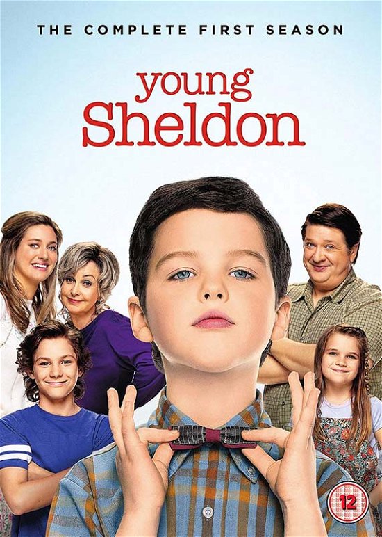 Cover for Young Sheldon - Season 1 (DVD) (2018)