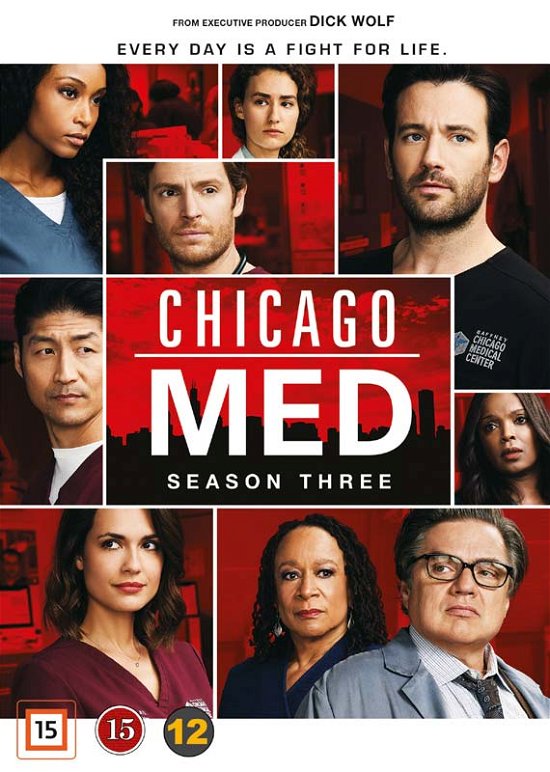 Cover for Chicago med · Chicago med - Season 3 (DVD) (2019)