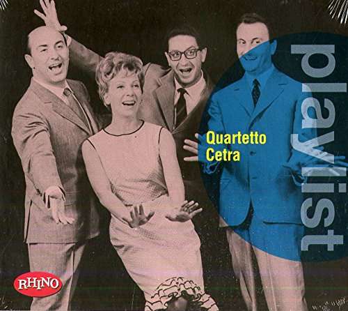 Cover for Quartetto Cetra · Playlist: Quartetto Cetra (CD) (2016)