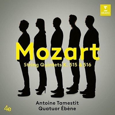 Cover for Quatuor Ebene / Antoine Tamestit · Mozart: String Quintets K.515 &amp; K. 516 (CD) [Digipack] (2023)