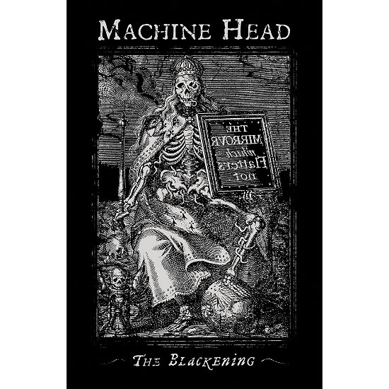 Cover for Machine Head · Machine Head Textile Poster: The Blackening (Plakat)