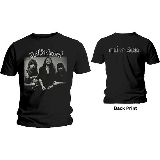 Cover for Motörhead · Motorhead Unisex T-Shirt: Under Cover (Back Print) (T-shirt) [size S] [Black - Unisex edition]