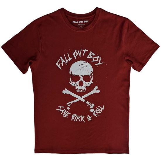 Fall Out Boy Unisex T-Shirt: Save R&R - Fall Out Boy - Produtos -  - 5056737202328 - 