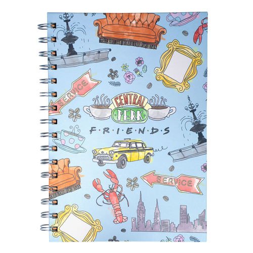 Cover for Friends · Friends A5 Wiro Notebook (MERCH)