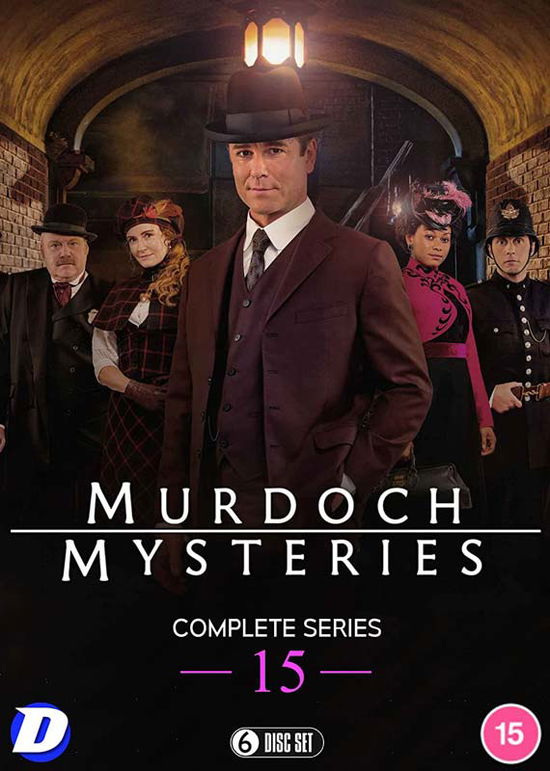 Cover for Murdoch Mysteries Season 15 · Murdoch Mysteries: Season 15 (DVD) (2022)