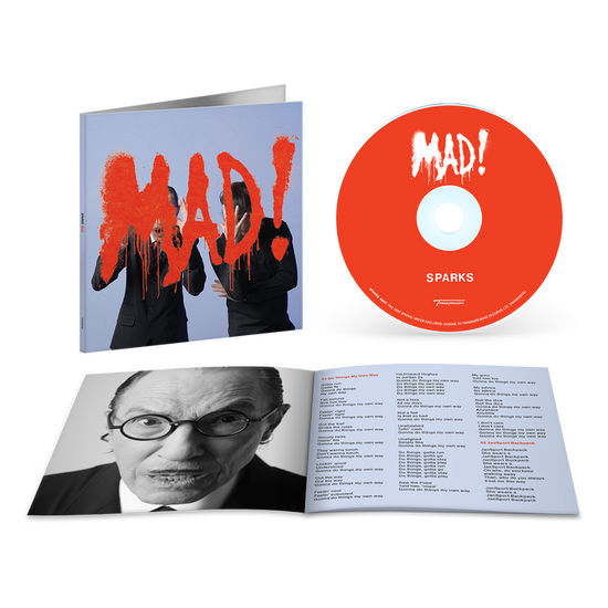 Cover for Sparks · Mad! (CD) (2025)