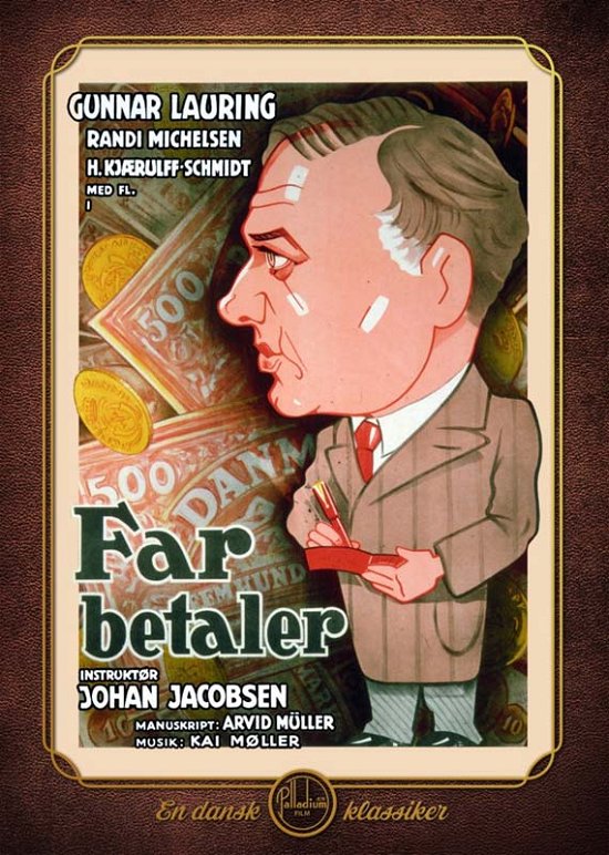 Cover for Far Betaler (DVD) (2018)