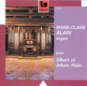 Cover for Marie-Claire Alain · Pieces A L Orgue Alain (CD) (2019)