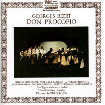 Cover for Bizet / Sanna / Berlin Coro Symbolon Ensemble · Don Procopio (CD) (1993)