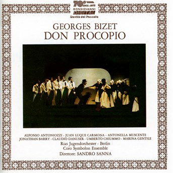 Don Procopio - Bizet / Sanna / Berlin Coro Symbolon Ensemble - Muzyka - BON - 8007068204328 - 21 czerwca 1993