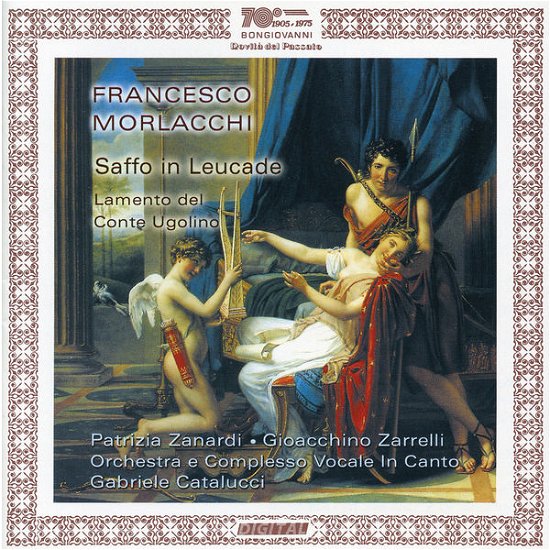 Cover for Morlacchi / Zanardi / Zarrelli / Catalucci · Saffo in Leucade / Rosa Appassita (CD) (2003)