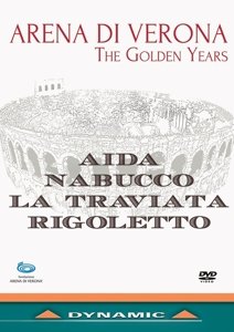 Cover for Verdi,g. / Milnes,sherill / Panerai,rolando · Arena Di Verona- the Golden Years (DVD) (2016)