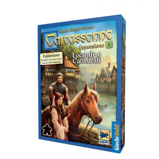 Cover for Giochi Uniti: Carcassonne · Espansione 1 Locande E Cattedrali (MERCH)