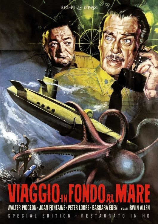 Cover for Viaggio in Fondo Al Mare (Spec · Viaggio In Fondo Al Mare (Special Edition) (Restaurato In Hd) (DVD) [Special edition] (2021)