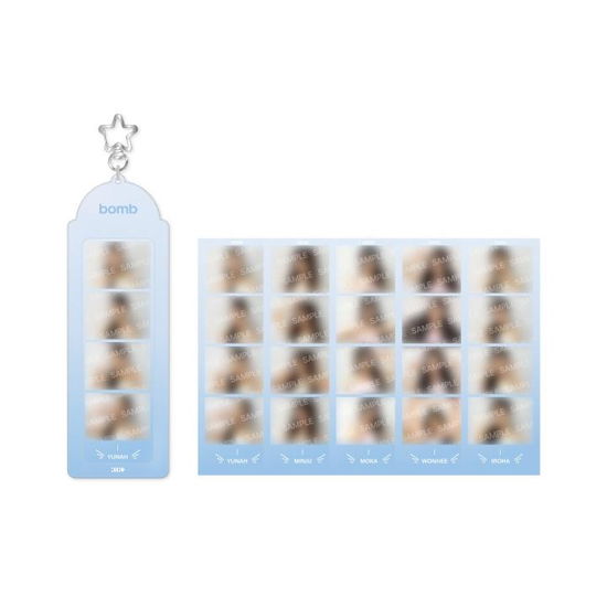 Cover for ILLIT · Bomb - 4 CUT PHOTO HOLDER KEYRING (Nøkkelring) (2025)