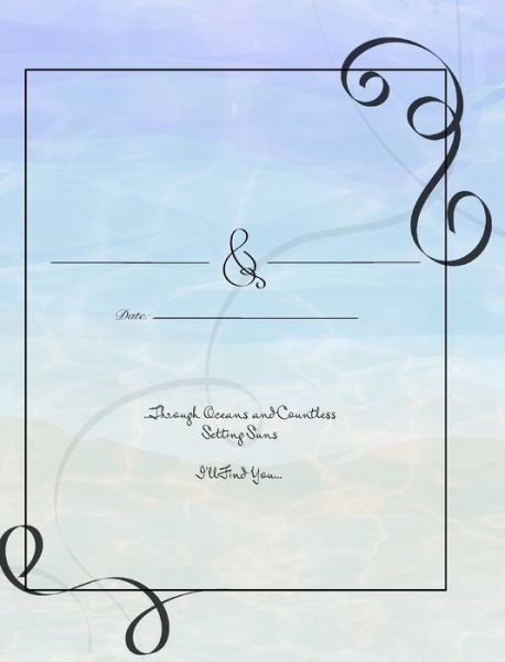 Cover for Mantablast · Beach Wedding Guest Book - Simple Decorative Beach Cover (Gebundenes Buch) (2020)