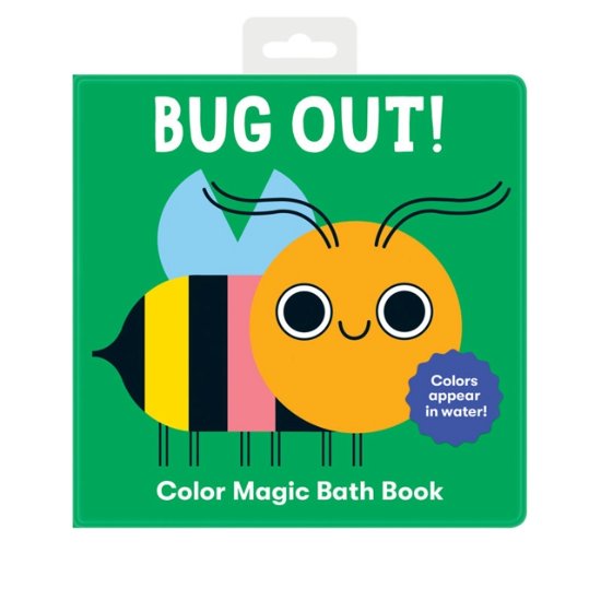 Cover for Mudpuppy · Bug Out! Color Magic Bath Book (Kartonbuch) (2023)