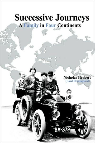 Cover for Nicholas Herbert · Successive Journeys, a Family in Four Continents (Hardcover Book) (2008)