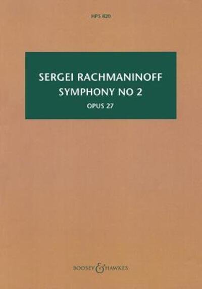Symphony No. 2, Op. 27 - Sergei Rachmaninoff - Bøger - Boosey & Hawkes - 9780851627328 - 1. august 2014