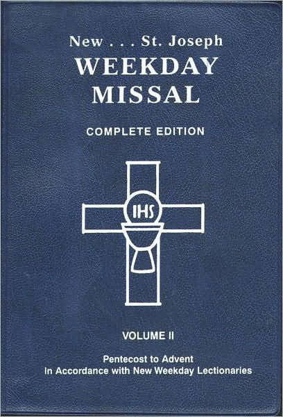Sd Saint Joseph Weekday Missal Vol 2 - Catholic Book Publishing Co - Bøker - VERITAS - 9780899429328 - 15. mai 2012