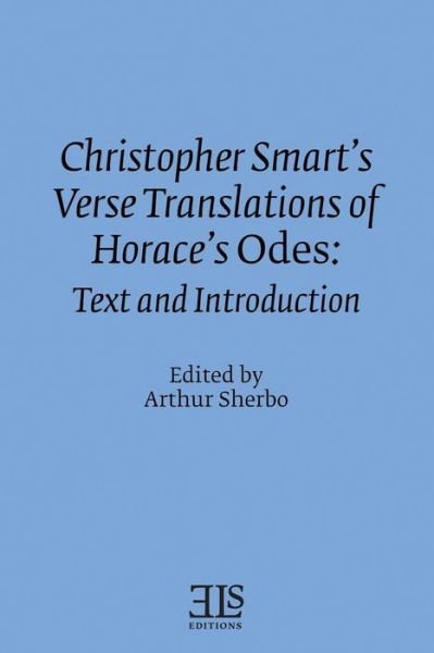 Cover for Horace · Christopher Smart's verse translation of Horace's Odes (Buch) (2016)