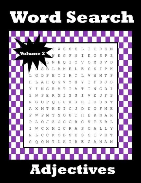 Cover for Avenue J Puzzles · Word Search Adjectives (Paperback Book) (2019)