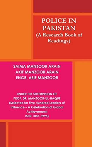 Cover for Akif Manzoor Engr.asif M Saima Manzoor · Police in Pakistan (Gebundenes Buch) (2012)
