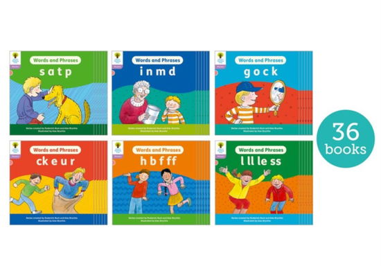 Oxford Reading Tree: Floppy's Phonics Decoding Practice: Oxford Level 1+: Class Pack of 36 - Oxford Reading Tree: Floppy's Phonics Decoding Practice - Roderick Hunt - Books - Oxford University Press - 9781382030328 - April 28, 2022