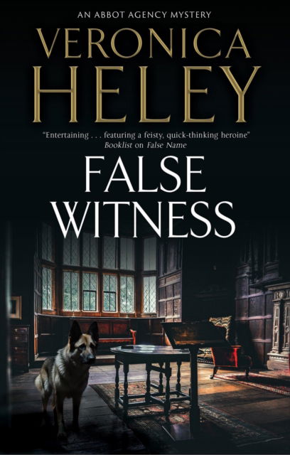 Cover for Veronica Heley · False Witness - An Abbot Agency mystery (Taschenbuch) [Main edition] (2025)