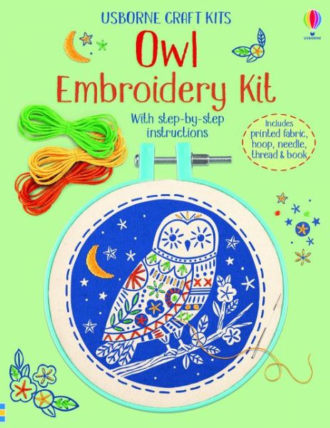 Cover for Lara Bryan · Embroidery Kit: Owl - Embroidery Kit (Paperback Book) (2020)