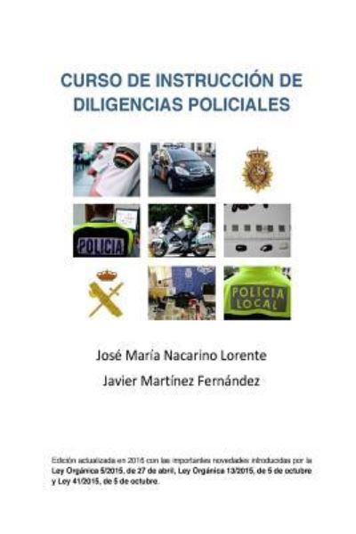 Cover for Javier Martinez · Curso de Instruccion de Diligencias Policiales (Paperback Book) (2016)
