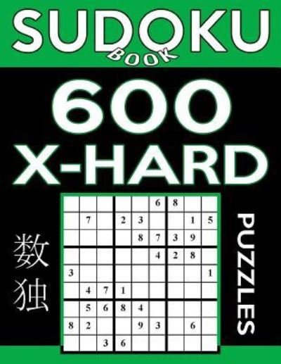 Cover for Sudoku Book · Sudoku Book 600 Extra Hard Puzzles (Paperback Bog) (2017)