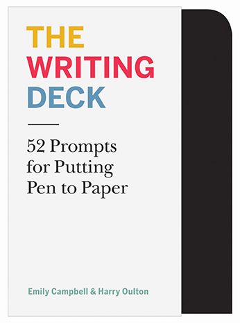 Cover for Emily Campbell · The Writing Deck: 52 Prompts for Putting Pen to Paper (Flashcards) (2019)