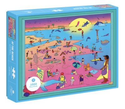 Cover for Princeton Architectural Press · At the Beach Puzzle: 1000 Piece Puzzle (SPILL) (2022)