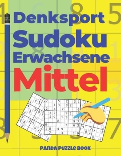 Cover for Panda Puzzle Book · Denksport Sudoku Erwachsene Mittel (Paperback Bog) (2019)